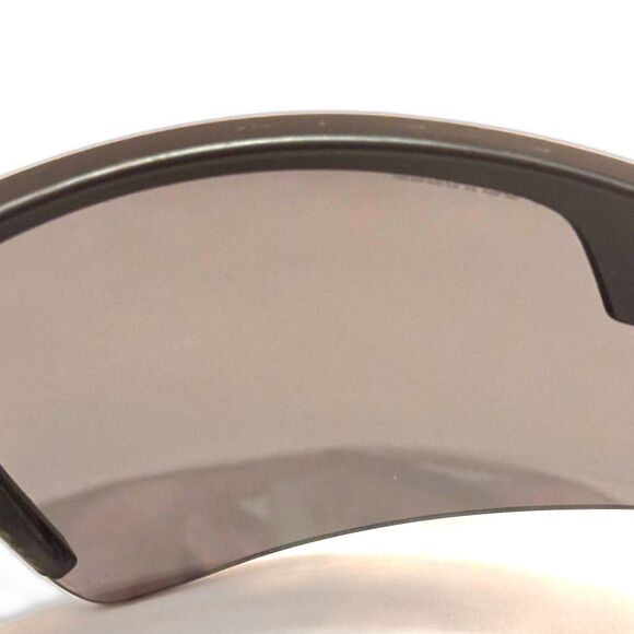 Men's Epoch Black Frame Sunglasses with Polarized Smoke Lens - Picture 8 of 11